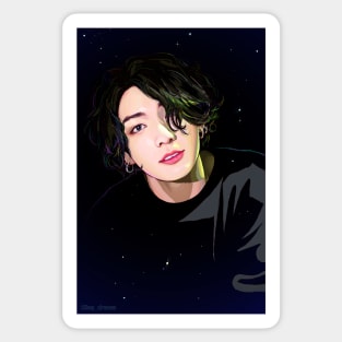 Galaxy Eyes Sticker